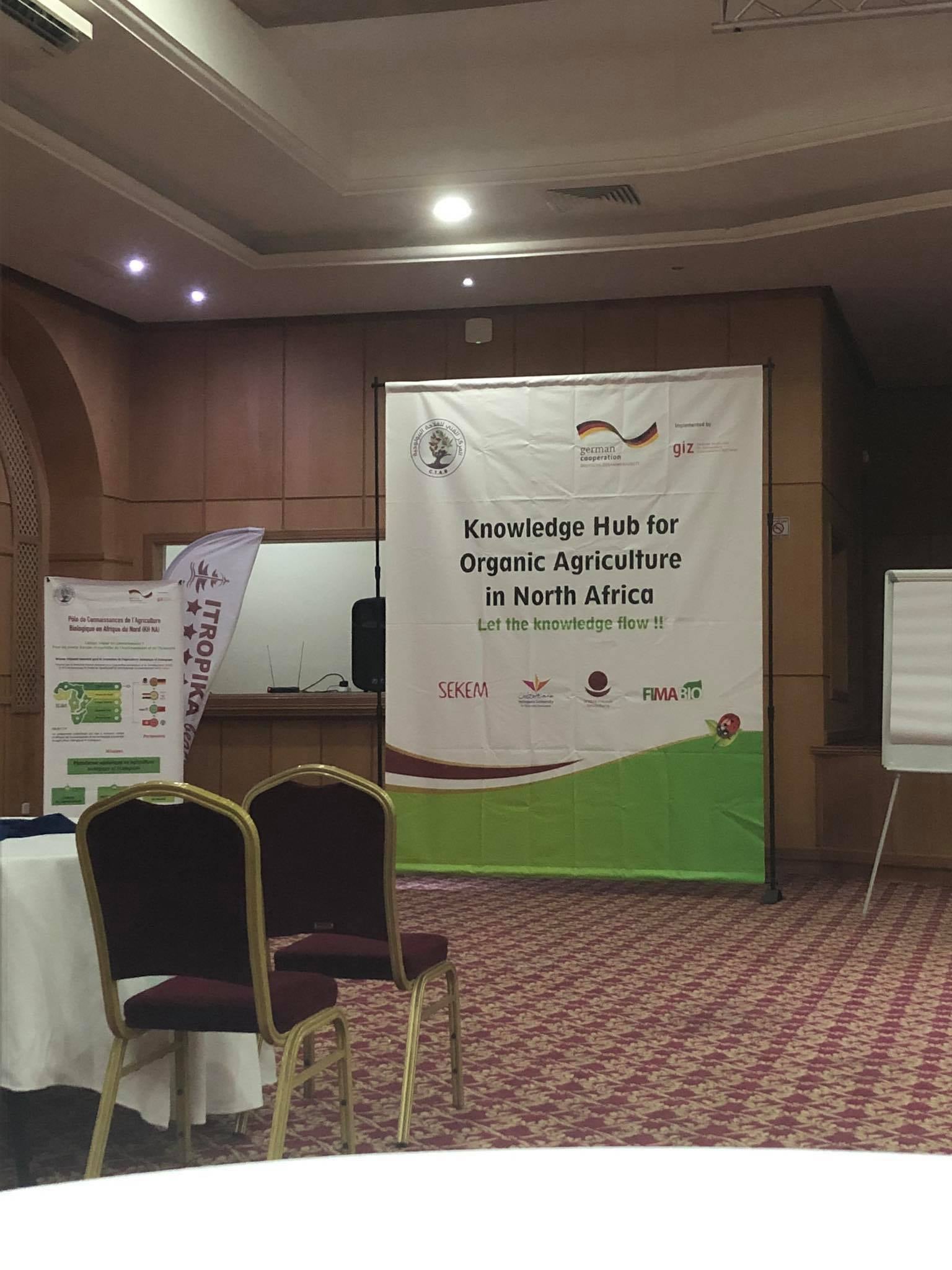 Participation d’UNObio au projet KHNA : Knowledge Hub for Organic Agriculture in North Africa