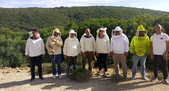 Une journée d’information sur l’apiculture biologique organisée par l’Association tunisienne pour la promotion des produits animaux biologiques en collaboration avec GDA El Khlanj  Nefza, membre de UNObio Tunisie